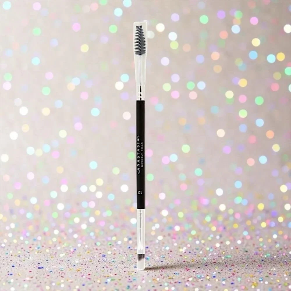 Anastasia Beverly Hills Brush 12 Duo Brow/Eye Liner Angled Cut/Spooley